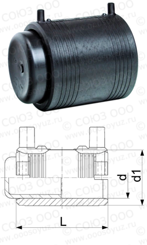 Заглушка электросварная (комплект) d75-d225 SDR11