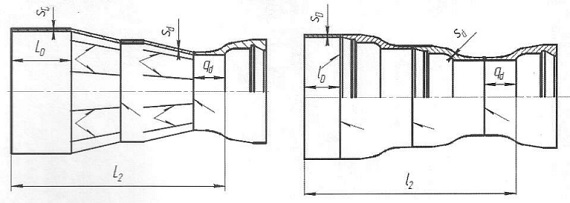 Рис. В. 18 Переход раструб-гладкий конец
